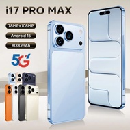 2025 New Original i17 Pro Max 5G 7.3-inch 16GB+1TB Dual SIM Android Smartphone