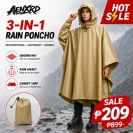 AENXRD Poncho Raincoat Motorcycle Bicycle Poncho Makapal Kapote Rain Coat Unisex And Free Size