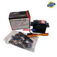 JX servo PDI 5521MG 360 degree 55g 20KG metal gear for rc car 1/8 1/10 rc boat HSP wltoys MJX MN