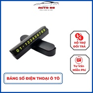 Car Phone Number Plate with Taplo When Parking Auto88.officialstore