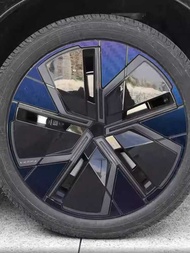 Dedicated to Volvo EX30 Modified Decorative Wheel Sticker Accessories Carbon Fiber Car Sticker Black