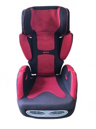 คาร์ซีท แบบ จูเนียร์ซีท Aprica สีดำแดง 1ขวบ-12ขวบ มือสองญี่ปุ่น (y314)