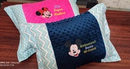 Bantal Budak Sulam Custom Nama