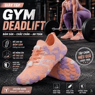 Women's Deadlift Squat Gym Shoes, Good Floor Grip Shoes, Breathable, Comfortable Beach Shoes pastel 