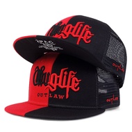 Topi Lelaki 2PAC หมวกแกป Man และหมวกผู้หญิงหมวกเบสบอลสำหรับชายหนุ่มฮิปฮอปน้ำช่องการ์ดหมวกเเบนหมวกปัก