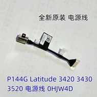 Suitable for Dell P144G Latitude 3420 3430 3520 Charging Port Power Cord 0HJW4D