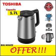 Toshiba KT-17DR1NMY 1.7L Stainless Steel Electric Jug Kettle SUS304 Double Layer Water Boiler