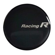 2 Pieces 64mm. enkei Racing R rs05rr sticker Resin rasin 64 mm. (6.4 cm.)