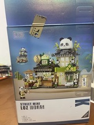 LOZ IDEAS 熊貓街景積木