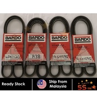 Fan Belt (100% BANDO) for Mitsubishi Storm L200  (4PK1120 & A38 & 9.5X1075 X 2 PCS)