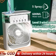 Portable  Mini Aircond Air Cooler Mist Fan Kipas Penyejuk Mini Mini Fan Kipas Mini Cooling Fan usb f