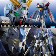 全新 RG God Gundam + RG Hi Nu RX-93 RG Nu Gundam 神高達 + Hi Nu 高達 馬沙之反擊 高達模型 高達 聯邦 G Gundam 系列