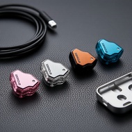 7Hz X Crinacle Zero 2 Wired HiFi Earphones, 10mm Dynamic Drivers, Detachable Cable, for Gaming & Mus