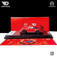 TIME MICRO MODEL 1/64 PORSCHE RWB 964 AKIRA RED KANEDA