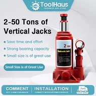 3/5/10 Ton Hydraulic Jack Heavy Duty Car Vehicle Van Minivan Bottle Jack Safety Valve Complimentary 