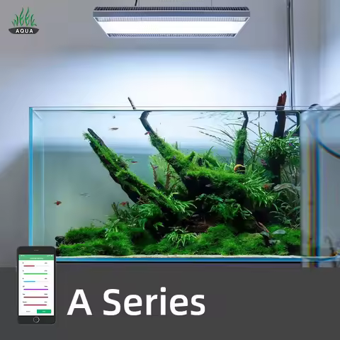 Week Aqua A430 PRO Bluetooth Smart Aquatic Freshwater Fish Tank Plant LED Light APP Conrol Sunrise S
