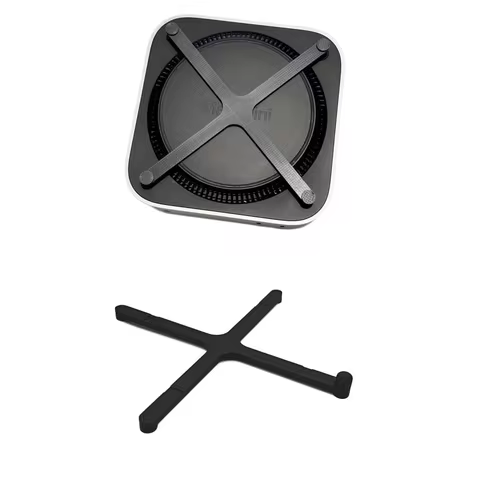 Power Button Stand for 2024 Mac Mini M4 Desktop Computer 3D Printing Heightening Base Bracket for Ma