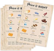 QUPT 90th Birthday Party Games, Price is Right Games, Birthday Party Supplies for Adults, Fun 1934s 