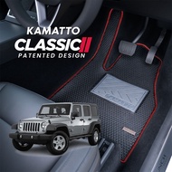 Kamatto Classic Jeep Jeepster Wrangler Unlimited 5-Door 2018 - Present Car Floor Mat and Carpet