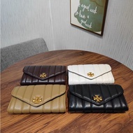 hot sale authentic tory burch bags women   TORY BURCH TB Kira 4 Colors Leather Card Bag Wallet Coin Purse tory burch official store