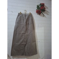 GU jeans beige skirt