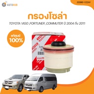 TOYOTA กรองโซล่า TOYOTA VIGO COMMUTER KDH222 FOTRUNER ปี 2004 ถึง 2011 (เเท้ศูนย์) (23390-YZZA1) (1 