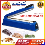 Impulse Sealer Plastic Film Seal Packaging Bungkus Kedap 200mm ( 8 Inch ) / 300mm ( 12 Inch ) / 400m