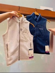 男女童mont bell抓絨背心外套