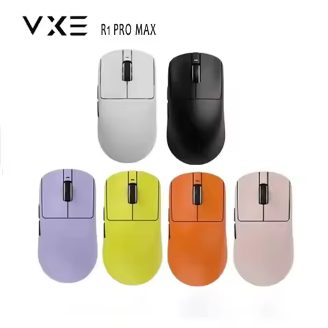 Hot Vxe Dragonfly R1 Pro Max Wireless Gaming Mouse Paw3395 26000dpi 2khz Polling 60h Battery Ultra L
