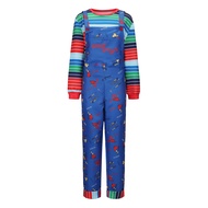 TEMU Chucky Cos Costume Chucky Adult Set Overalls Cosplay Stage Performance Costume