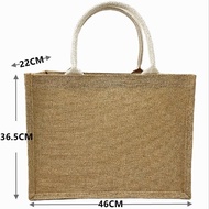 Jute Bag Laminated Burlap Gunny Bag/ POLOS