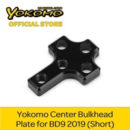 Yokomo Center Bulkhead Plate for BD9 2019 (Short) (B9-302PS)