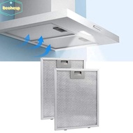 BEOHESP Metal Mesh Extractor, Ventilation Anti Drip Oil Cooker Hood Filters,  Durable Cooker Hood Ac