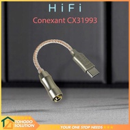 USB Type C to 3.5mm HiFi Adapter Cable DAC Conexant CX31993 Chip - CX-PRO
