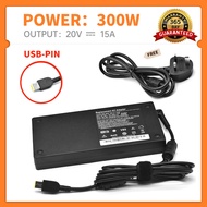 Lenovo 300W 20V 15A ADL300SDC3A AC Adapter for Lenovo Legion Por 5 5i 7i Ryzen 9 RTX 3050 3060 3070 4060 4070 4080 4090 ThinkPad R9000P R9000K Y9000K Y9000X Lenovo Laptop charger