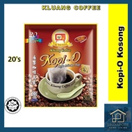 Kluang Coffee Cap TV Coffee O Empty (20 Pouches X 1 Pack) Coffee-O Kluang Cap TV Coffee