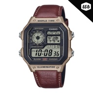 [Watchspree] Casio Digital Leather Band Watch AE1200WHL-5A AE-1200WHL-5A