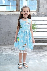 Kids Dress Girls Clothing Girl dresses Girl Dress Baju Budak Perempuan Kids Korea Dress 2 - K7008