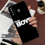 Samsung M30 Case Latest A40S/ - Black Fashion Case - Samsung M30 Softcase A40S/ - Pro Camera Case - 