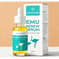 Dermalab Emu Renew Serum, Pitted Scar Treatment Serum, Gentle & Safe for Skin