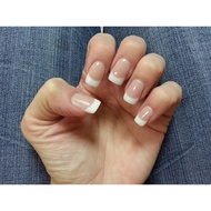 NATURAL FAKE NAILS 24 pcs press on nails