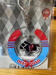 日本賽馬膠牌匙扣/ Deep Bond 緣厚情摯/ namco / thoroughbred collection SK Japan