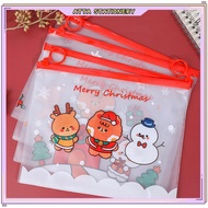 1PC Creative Cartoon Christmas Ring Envelope File Bag File Folder School Stationery