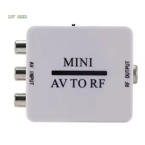 AV To RF RCA AV To RF Converter RCA To RF Video Converter AV To RF Amplifier TV Switcher Mini for TV
