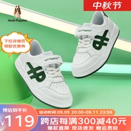 暇步士（Hush Puppies）童鞋女童运动鞋2024春夏新款儿童鞋男童休闲软底防滑跑步鞋小白鞋 HP3114绿色 30码 适合脚长19.0cm