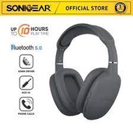 SonicGear AirPhone 6 Rechargeable Bluetooth Headphones With Mic | Up to 10 Hours PlayTime | 1 Year Warranty