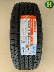 265/65R17 MAXXIS HT-770 ยางใหม่ปี 2024🇹🇭ราคาต่อเส้น✅ แถม จุ๊บลมยาง😍มีรับประกัน5ปี👍✅❤️