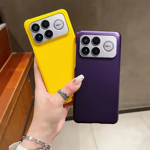 Luxury Rubberized Matte Hard Plastic Case For Xiaomi Poco F8 Pro PocoF8 Ultra F8Pro F8Ultra Anti-Fin