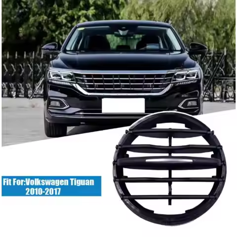 Premium 2010-2017 Vehicle AC Vent Grille, Circulation Air Outlet Cover, Air Outlet Exhaust Valve Gri