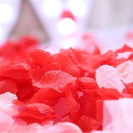 300 Pcs/Pack Rose Petal Confetti With 5CM Emulate Nonwoven Fabric Hand Sprinkle For Wedding Propose 